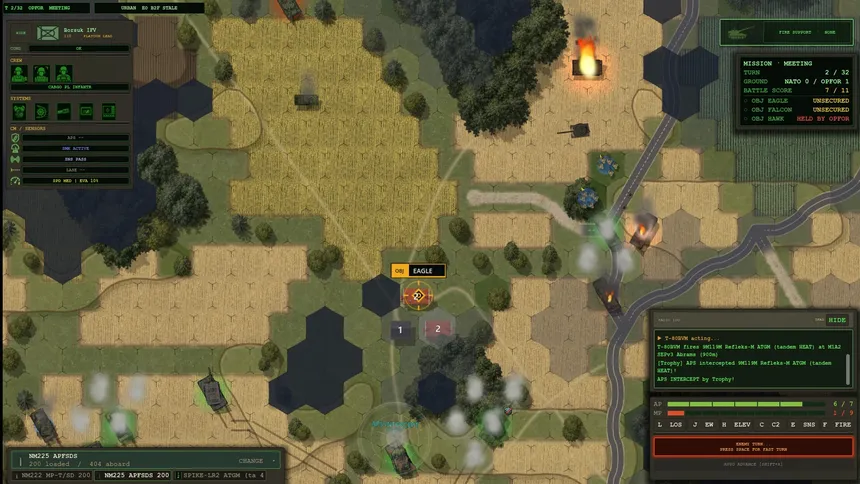 Скриншот 1 к игре Steel Wolverines: Modern Armored Combat