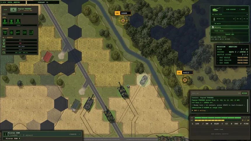 Скриншот 3 к игре Steel Wolverines: Modern Armored Combat