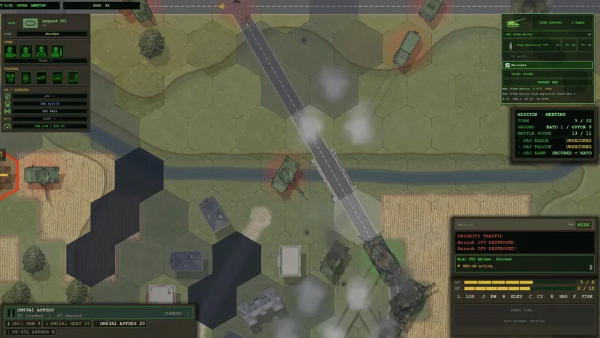 Скриншот 8 к игре Steel Wolverines: Modern Armored Combat