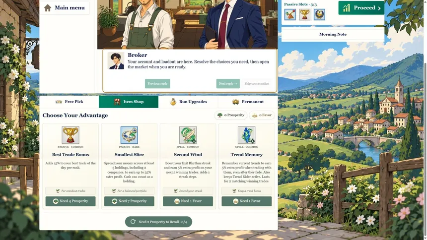 Скриншот 8 к игре A Little Leverage - Isekai Daytrader