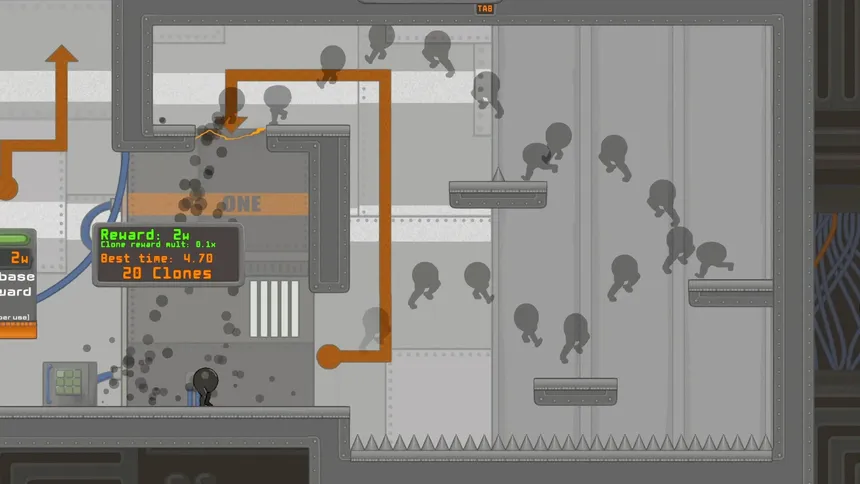 Скриншот 1 к игре IGTAP: an Incremental Game That's Also a Platformer