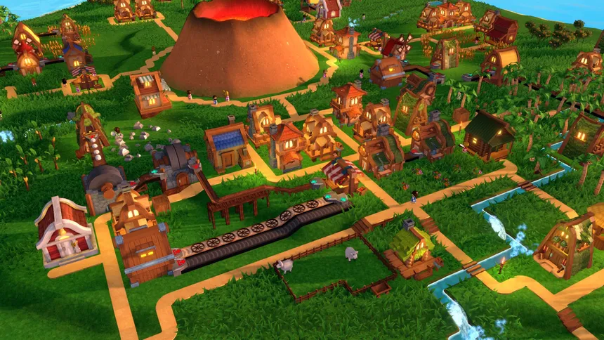 Скриншот 1 к игре Factory Town 2: Paradise