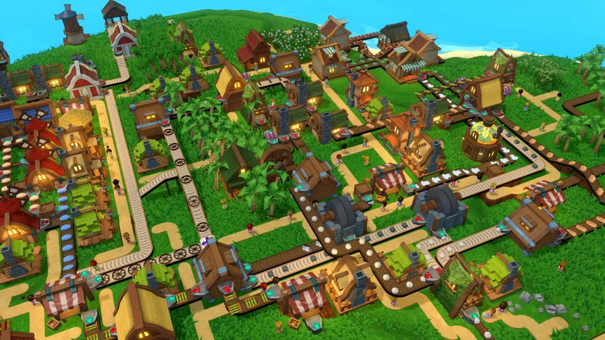 Скриншот 4 к игре Factory Town 2: Paradise