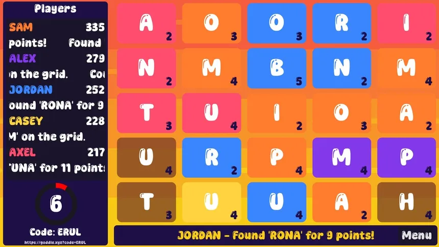 Скриншот 1 к игре Goddle