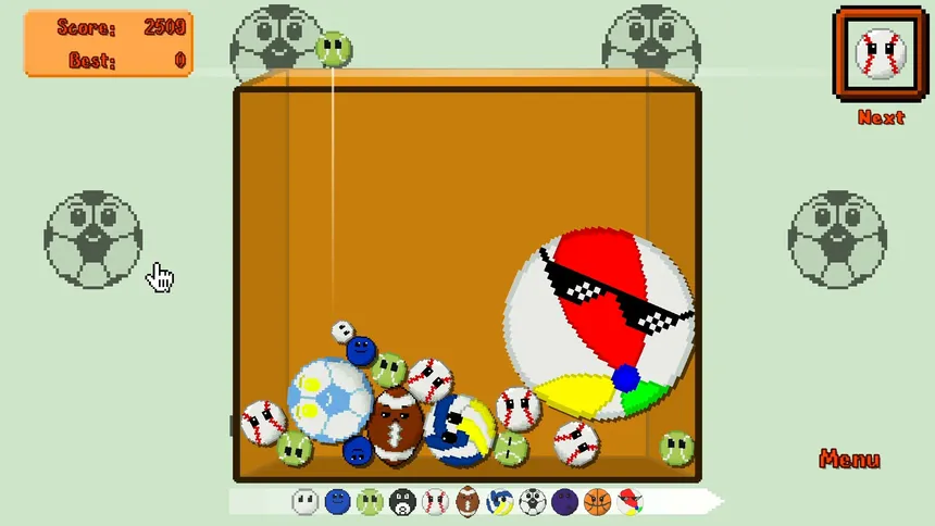 Скриншот 5 к игре Super Pixel Merge Balls
