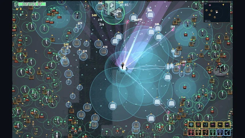 Скриншот 1 к игре CyberSprawl: Survivors