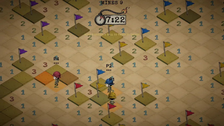 Скриншот 4 к игре Boom Crew: Co-op Minesweeper
