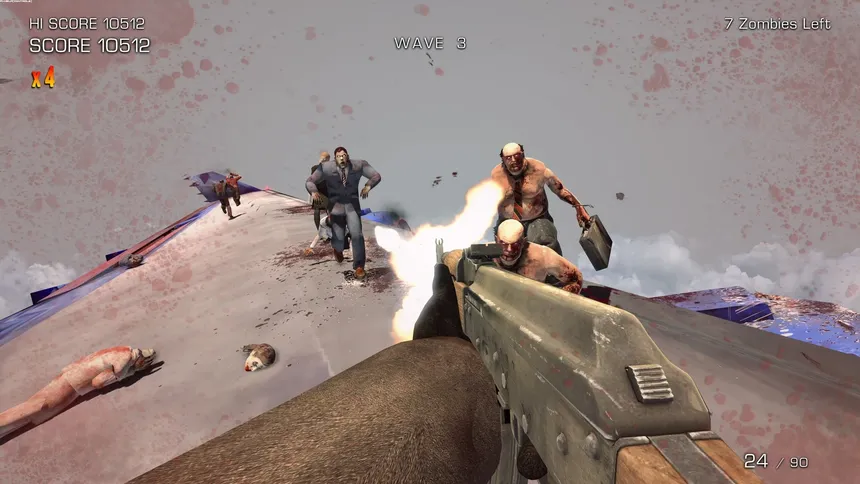 Скриншот 5 к игре Zombies on a Plane