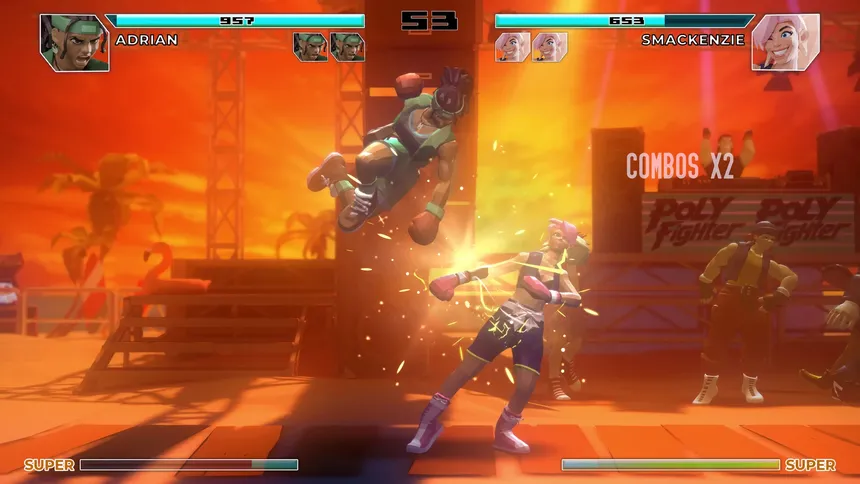 Скриншот 1 к игре Poly Fighter