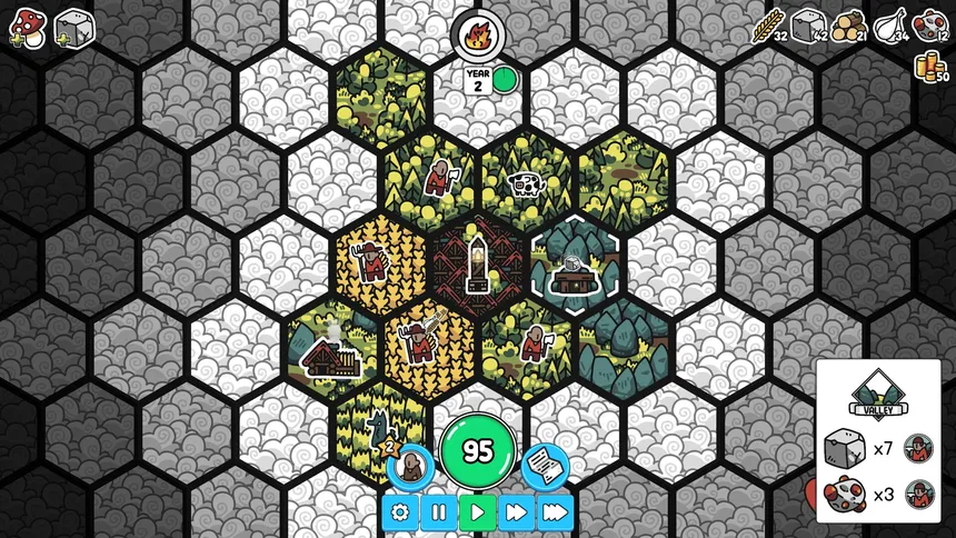 Скриншот 1 к игре Greedy Little Kingdoms