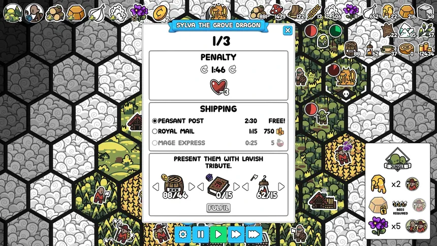 Скриншот 4 к игре Greedy Little Kingdoms