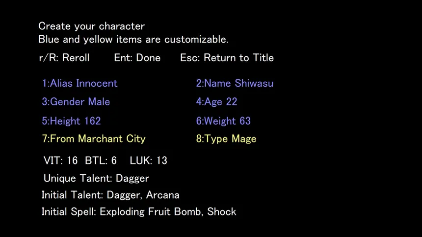 Скриншот 2 к игре Text Dungeon: The Ring of Life
