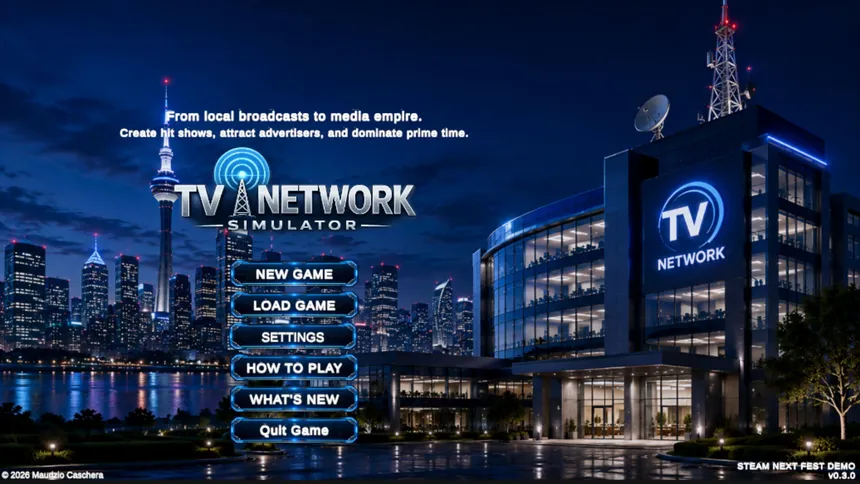 Скриншот 1 к игре TV Network Simulator
