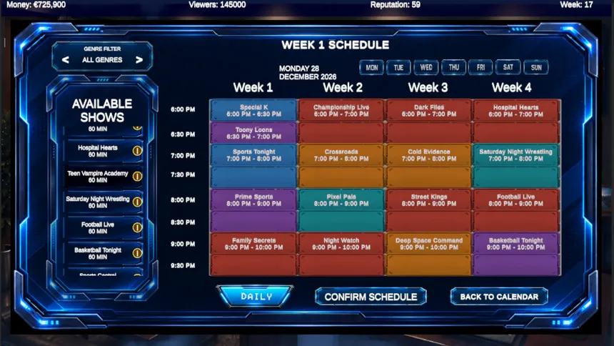 Скриншот 4 к игре TV Network Simulator