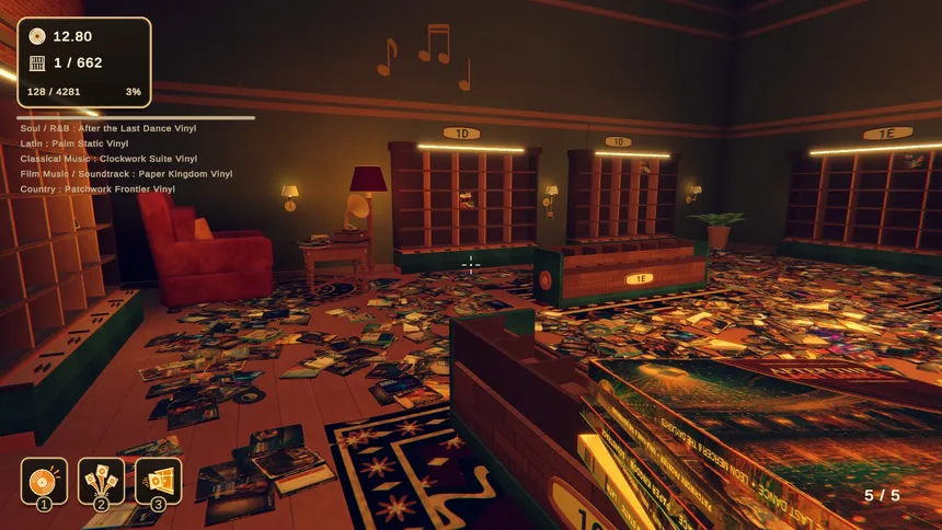 Скриншот 2 к игре Vinyl Store: Tidy Up!