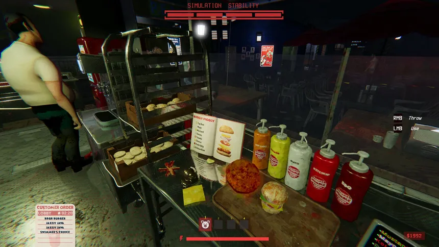 Скриншот 1 к игре Happy's Humble Burger Cult