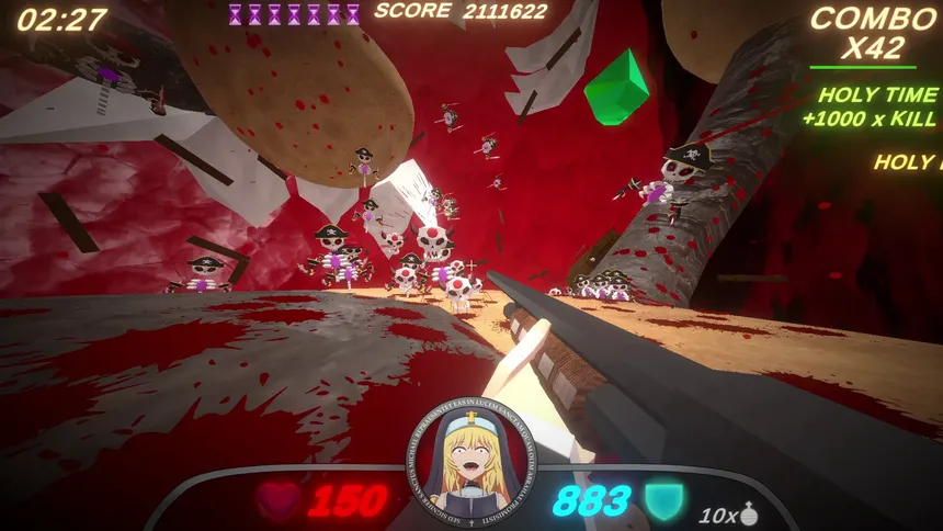 Скриншот 5 к игре Guns and Nuns: Storming Hell