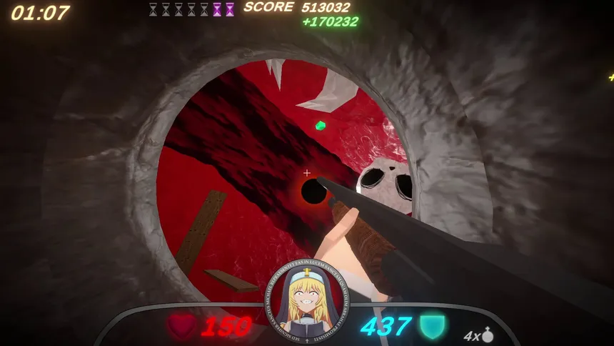Скриншот 8 к игре Guns and Nuns: Storming Hell