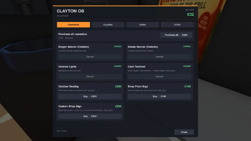 Скриншот 4 к игре Kebab Shop Simulator
