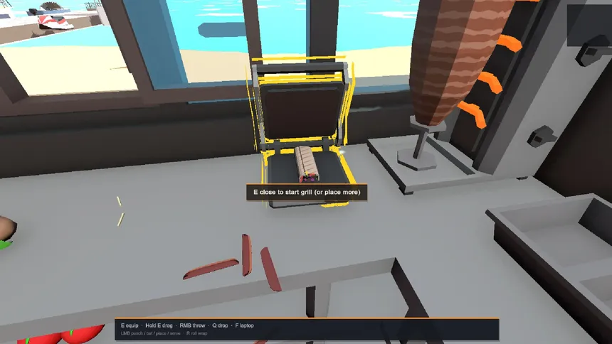 Скриншот 6 к игре Kebab Shop Simulator