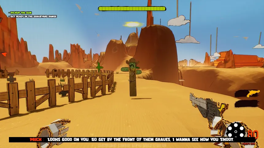 Скриншот 1 к игре Cardboard Cowboy