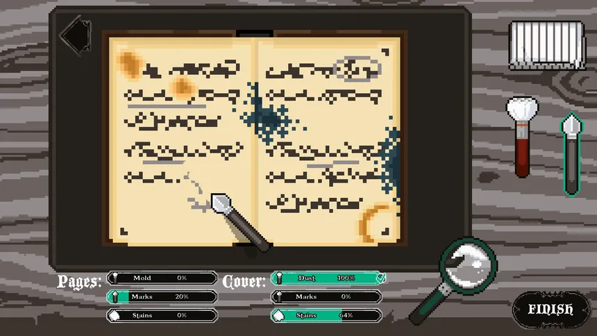 Скриншот 2 к игре My Necromancer's Library