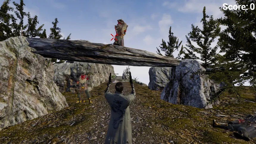 Скриншот 3 к игре Gangsta Forest Shooter