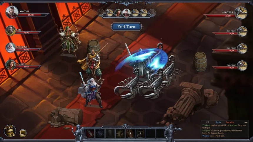 Скриншот 1 к игре Blood Sword