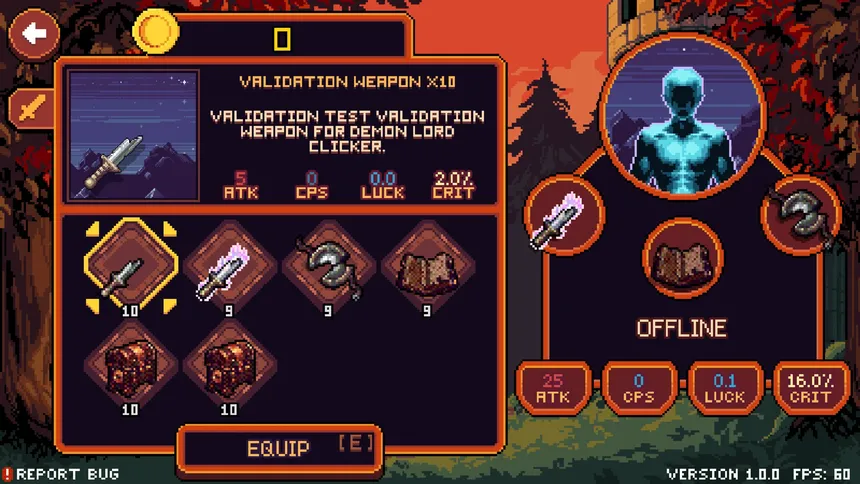 Скриншот 4 к игре Demon Lord: Clicker