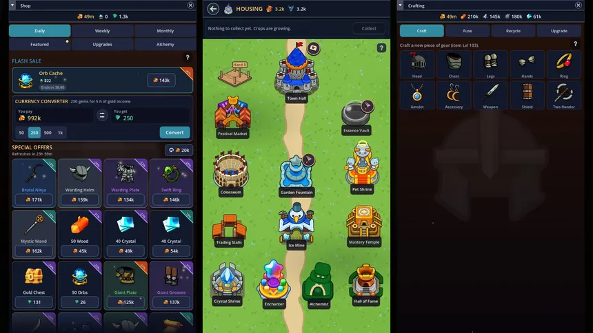Скриншот 6 к игре Prigod Idle