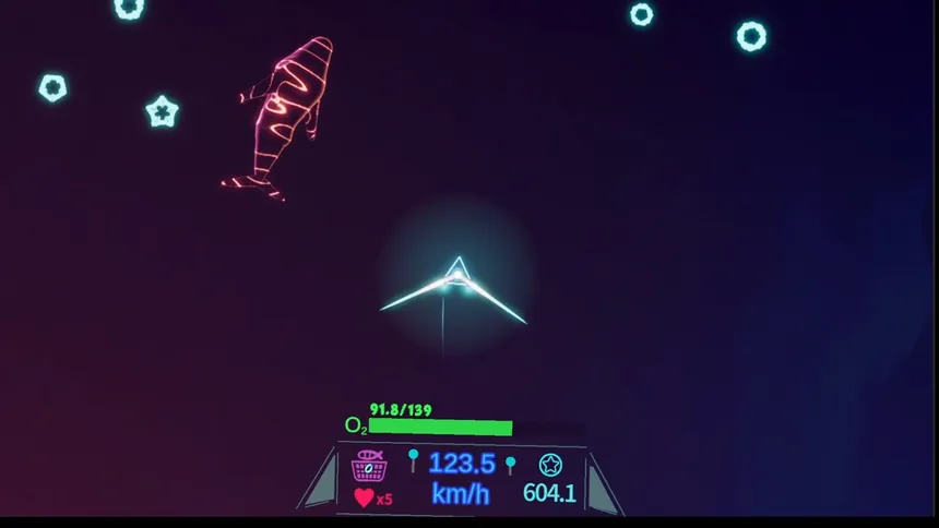 Скриншот 2 к игре Space Fishing: Verti-Go!