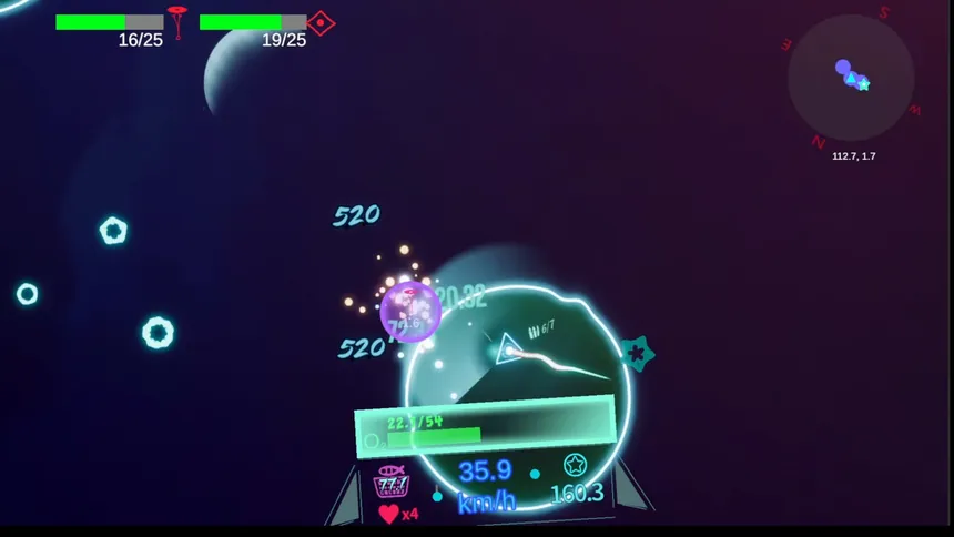 Скриншот 4 к игре Space Fishing: Verti-Go!