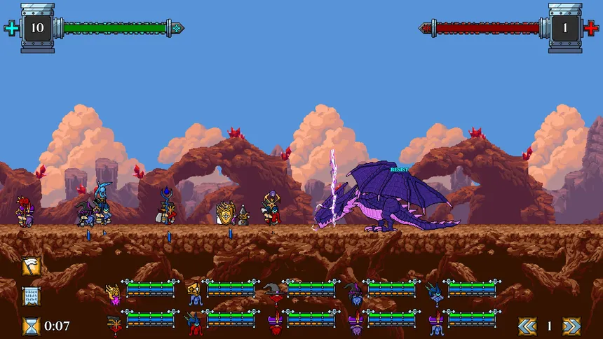 Скриншот 2 к игре Dwarves: Glory, Death and Loot