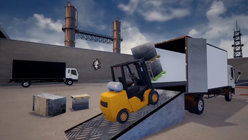 Скриншот 5 к игре Forklift Logistics Simulator