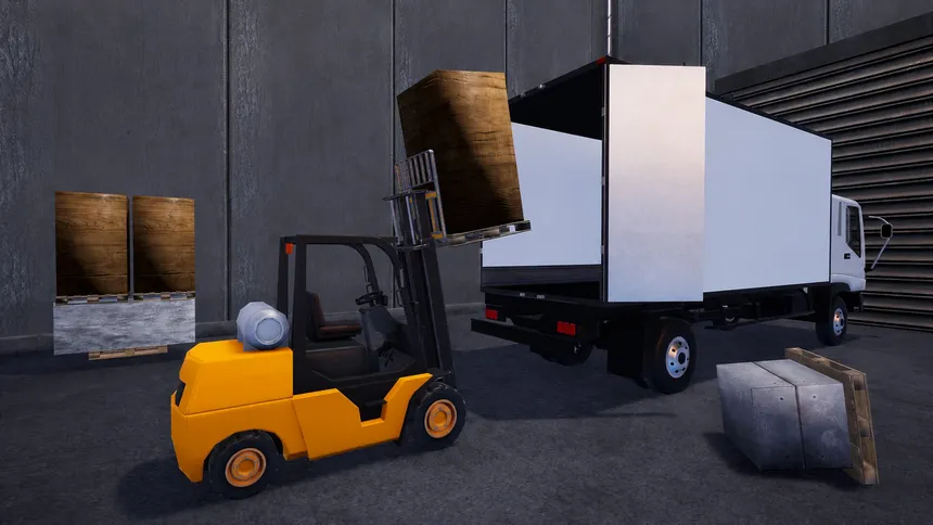 Скриншот 8 к игре Forklift Logistics Simulator