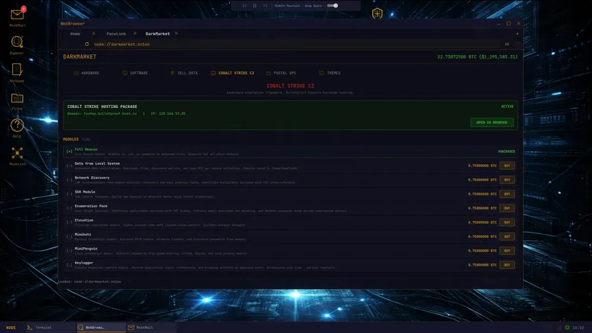Скриншот 4 к игре NODE: PROTOCOL
