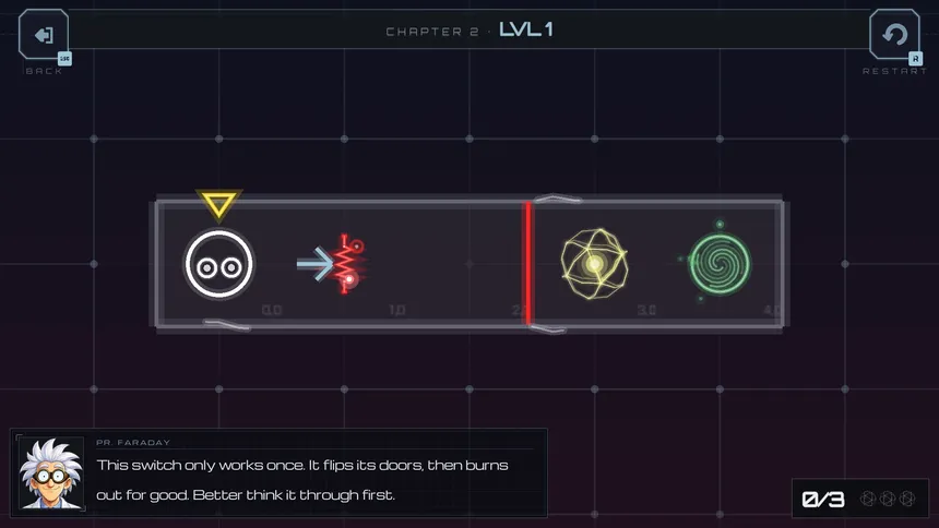 Скриншот 1 к игре Faraday Corridors