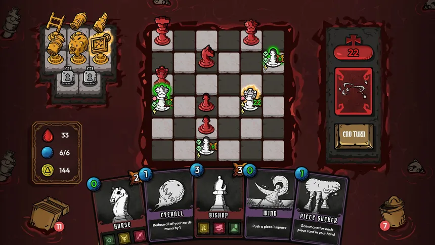 Скриншот 1 к игре Hellmate - Chess Deck Builder