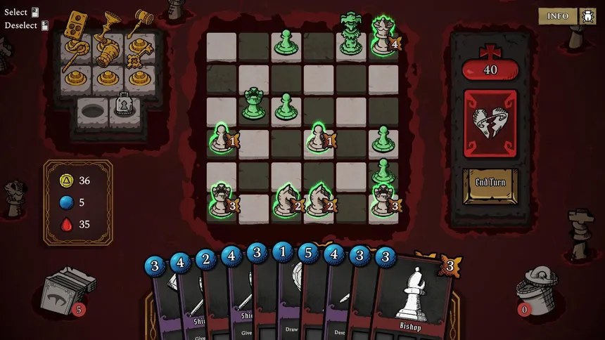 Скриншот 6 к игре Hellmate - Chess Deck Builder