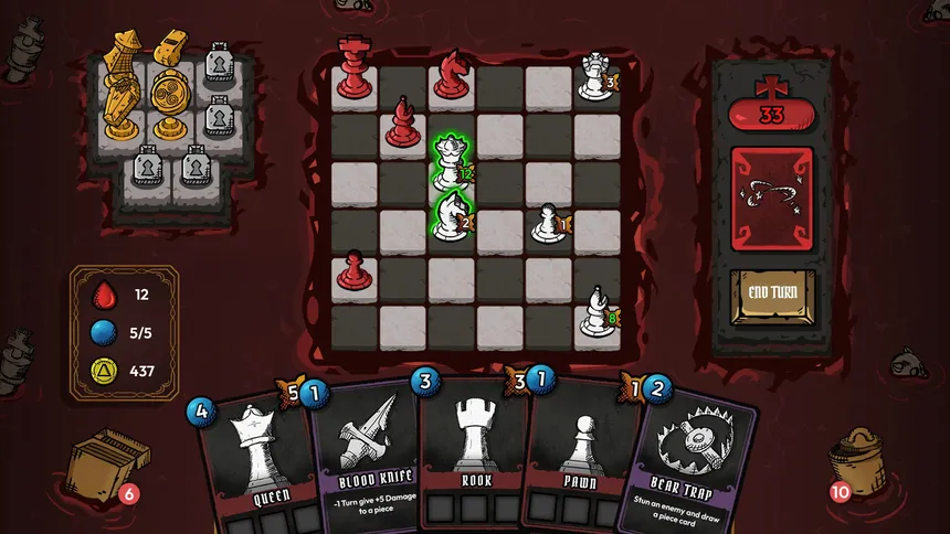 Скриншот 7 к игре Hellmate - Chess Deck Builder