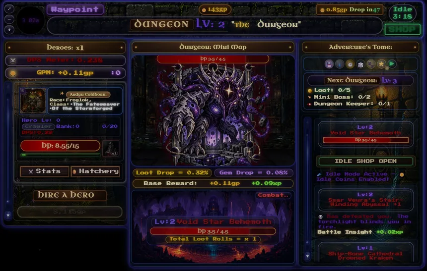 Скриншот 1 к игре Wallpaper Dungeon
