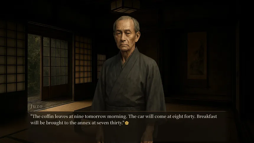 Скриншот 1 к игре The Seventh Day at the Tsubaki House - Whoever You Accuse Is Guilty