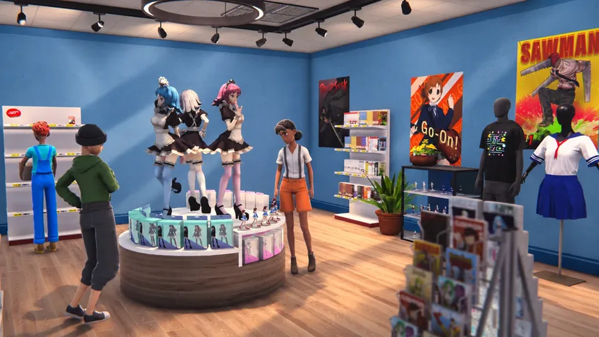 Скриншот 3 к игре Anime Shop Simulator ✨