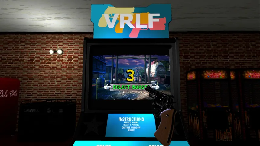 Скриншот 1 к игре VRLF - Virtual Reality Lightgun Framework