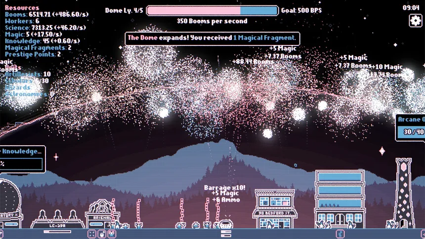 Скриншот 6 к игре Fireworks Incremental