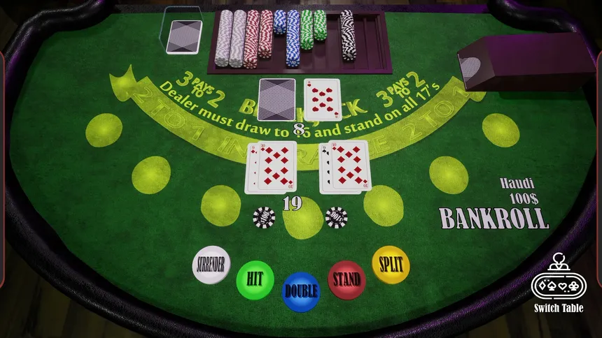 Скриншот 1 к игре Blackjack Training