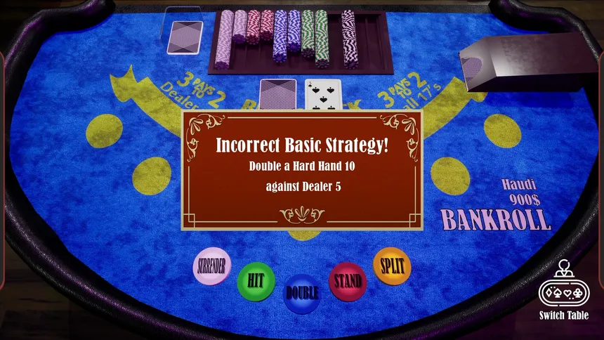 Скриншот 5 к игре Blackjack Training