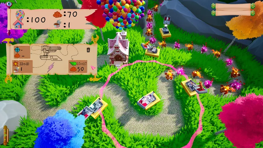 Скриншот 1 к игре Paws & Scrolls