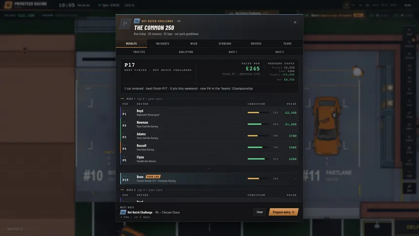 Скриншот 4 к игре WORKS: Motorsport Factory