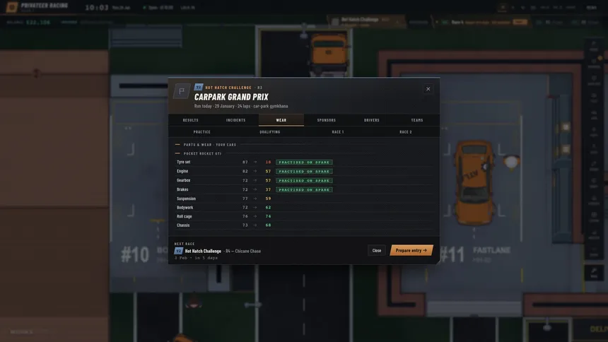 Скриншот 6 к игре WORKS: Motorsport Factory